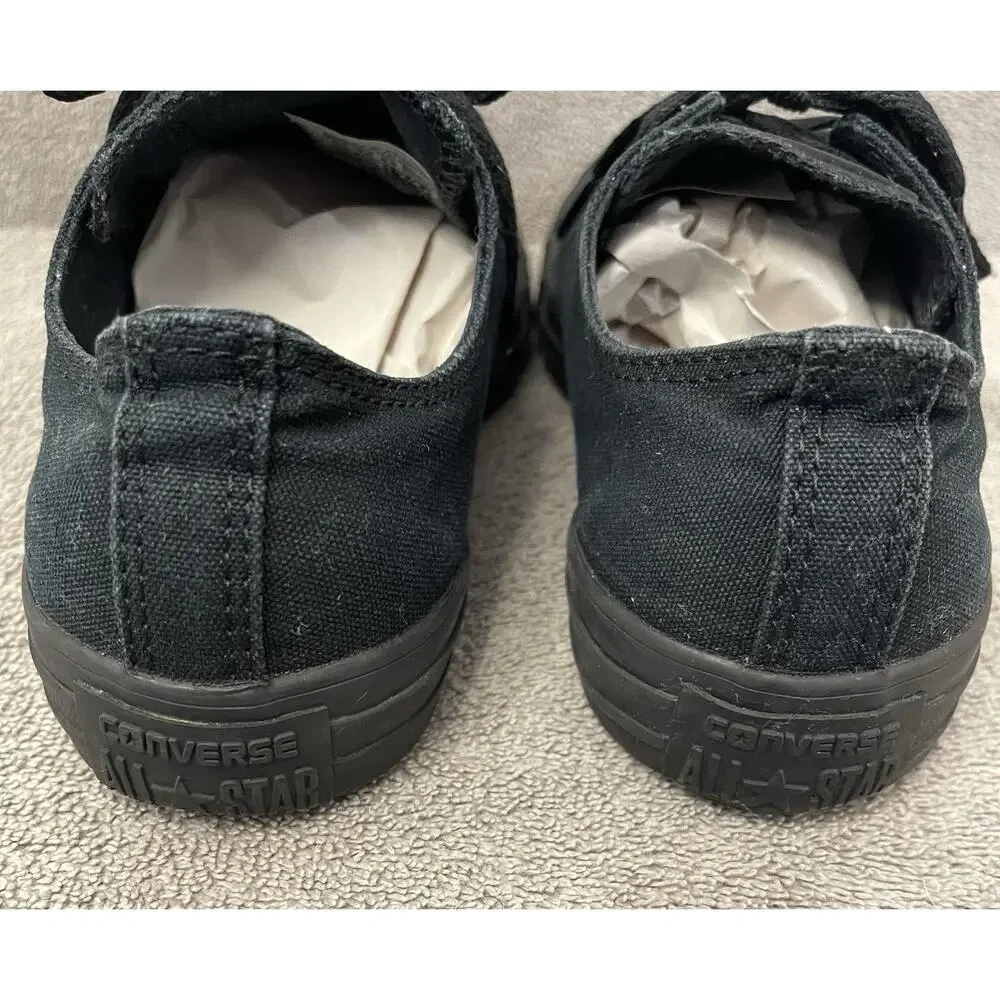Converse Chuck Taylor All Star Women’s Black Unisex Women’s 8.5 Men 6.5 Low-Top